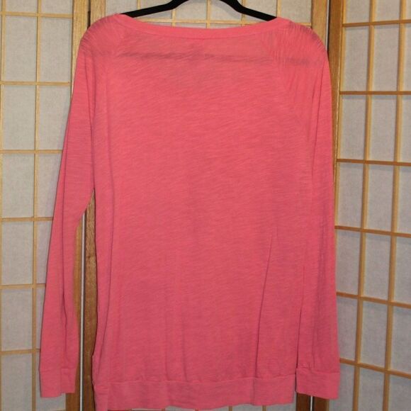 Victoria's Secret PINK S/P Pink Burnout Tee - Picture 4 of 15